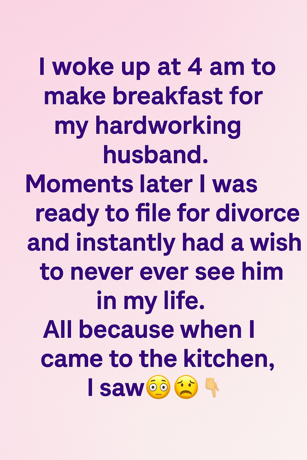The Morning That Changed Everything