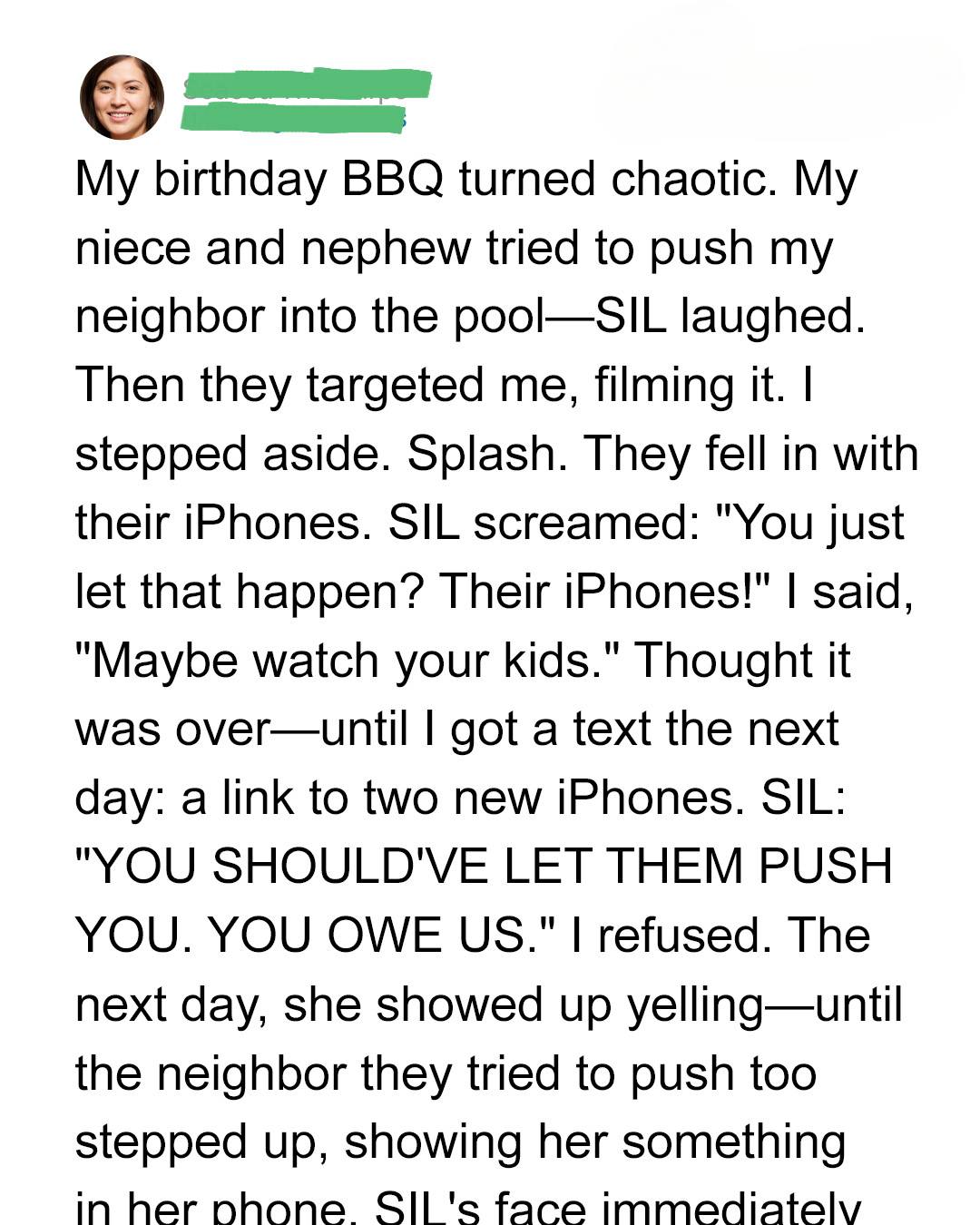 Family Disagreement Over Phones at My Birthday Party Took an Unexpected Turn